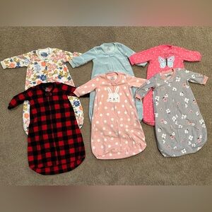 Carters Sleep Sacks 6-9 Month